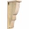 Ekena Millwork Ridgewood Rough Sawn Corbel w/Backplate, Douglas Fir, 6"W x 10"D x 22"H COR06X10X22RID01RDF - alternate 1
